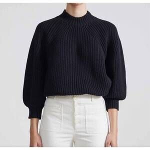 NEW APIECE APART eco nueva merel sweater in black